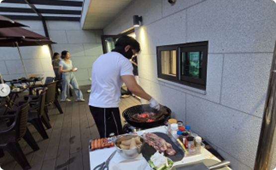 입주자 커뮤니티 활동